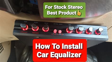 Read Online Car Equalizer Installation Guide 