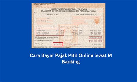 Cara Bayar Pbb Online Lewat M Banking Bri Cara Bayar Pajak Di Bank - Cara Bayar Pajak Di Bank