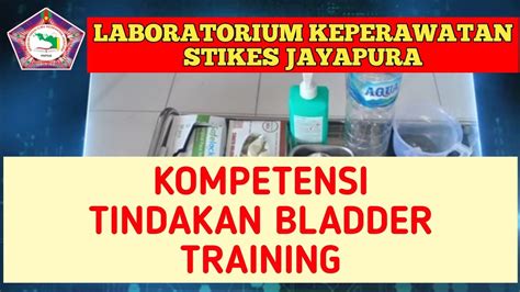 cara bladder training