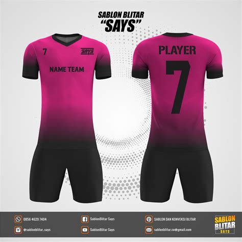 Cara Desain Baju Futsal Lewat Hp Jersey Terlengkap Baju Futsal - Baju Futsal