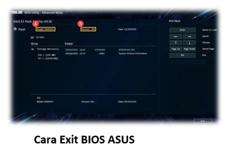 Cara Exit Dari Bios
