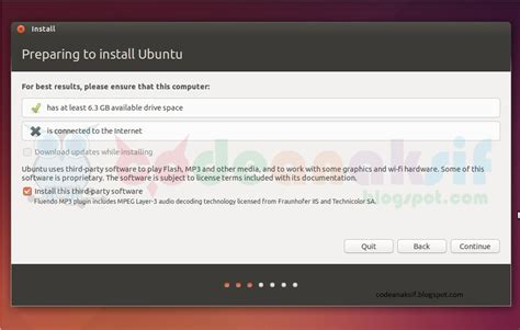 cara instal linux ubuntu dual boot