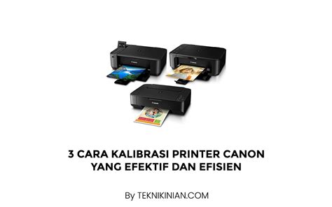 cara kalibrasi printer canon