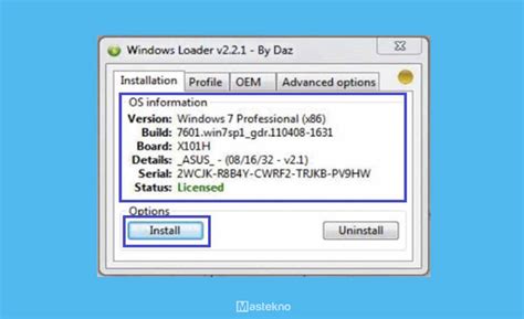 cara loader windows 7 ultimate 32 bit
