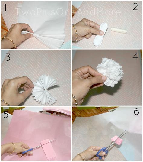 cara membuat bunga