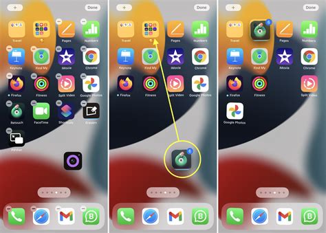 cara membuat folder app di iphone