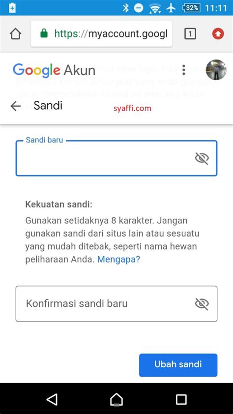  Cara Membuat Kata Sandi Baru Akun Google - Cara Membuat Kata Sandi Baru Akun Google