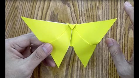 cara membuat kupu kupu dari kertas origami