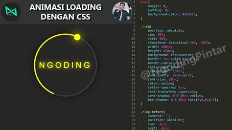 cara membuat loading dengan javascript