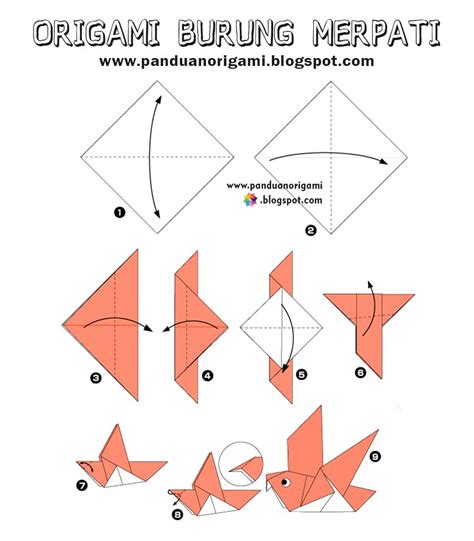 cara membuat sesuatu dari kertas origami
