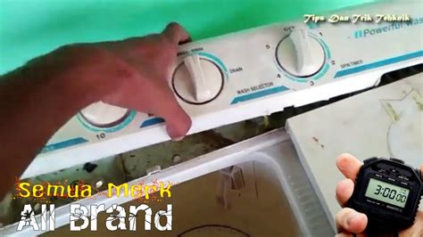 cara memperbaiki timer mesin cuci