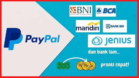 Cara Mencairkan Saldo Paypal Withdraw Ke Rekening Bank - Cara Isi Form Withdraw