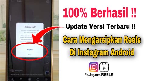 Cara Mengarsipkan Reels Instagram 2024 Android Youtube Cara Arsip Reels Instagram - Cara Arsip Reels Instagram