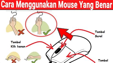 cara menggunakan mouse di hp