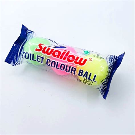 cara menggunakan swallow toilet colour ball