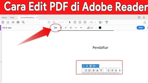 cara menghapus tulisan di pdf