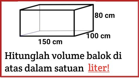 CARA MENGHITUNG VOLUME BALOK 🥁 Peningkatan Kemampuan Siswa Menghitung Volume Balok dan