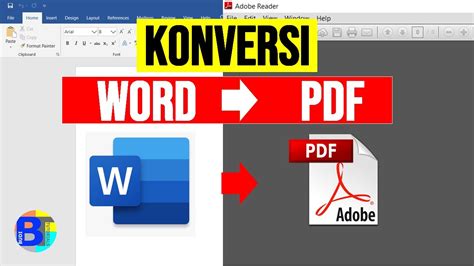 cara mengubah pdf ke word di laptop