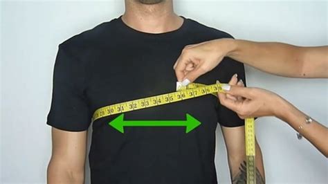 cara mengukur lingkar dada pada baju