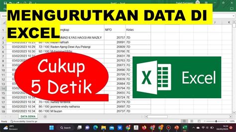 cara mengurutkan data di excel | Galeri Kategori Tng quan