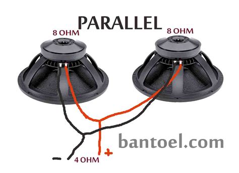 cara pasang speaker paralel dan seri