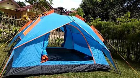 cara pasang tenda camping