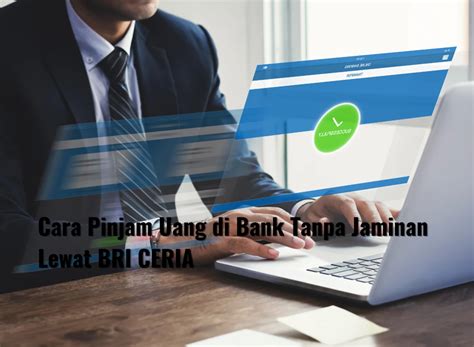 Cara Pinjam Uang Di Bank Bri Secara Online Cara Pinjam Uang Di Bank Bri Online - Cara Pinjam Uang Di Bank Bri Online