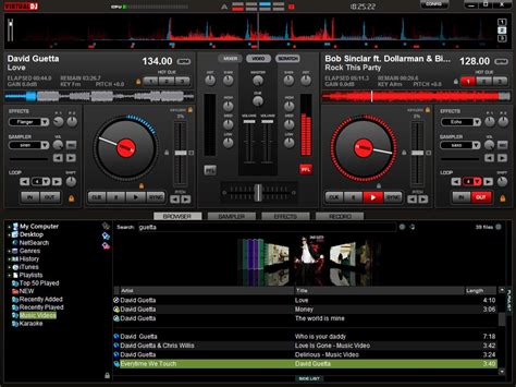 cara remix lagu dengan virtual dj 8