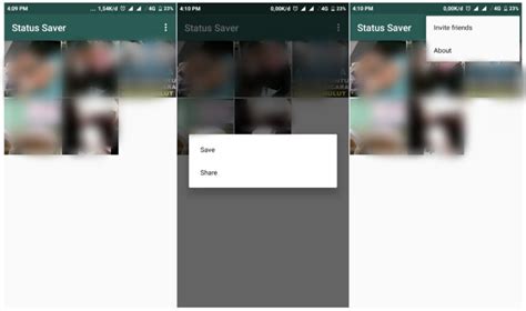 cara save foto dari whatsapp android