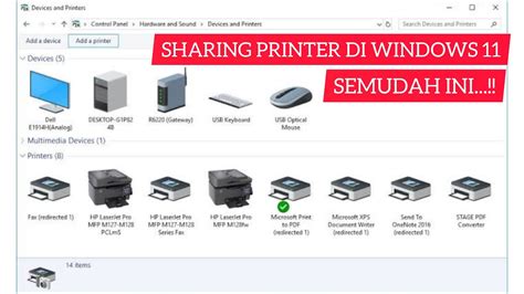 Cara Sharing Printer