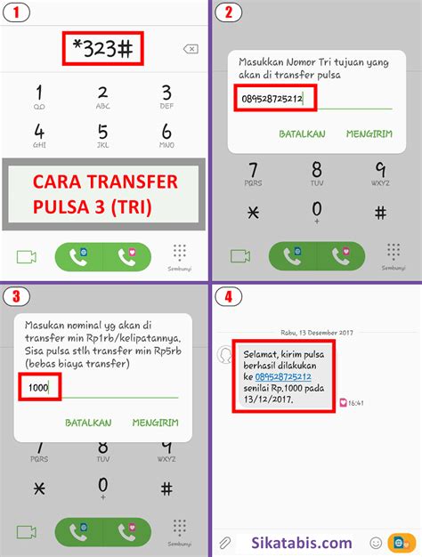 Cara Transfer Pulsa 3 Terbaru Serta Syarat Dan Klik313 Pulsa - Klik313 Pulsa