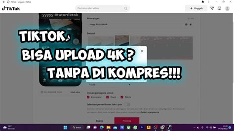 Cara Upload Video Ke Tiktok Dengtutor Cara Edit Video Tiktok Yang Sudah Di Upload - Cara Edit Video Tiktok Yang Sudah Di Upload