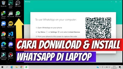 Cara Download WA di Laptop: Kirim Pesan WhatsApp dari Komputer