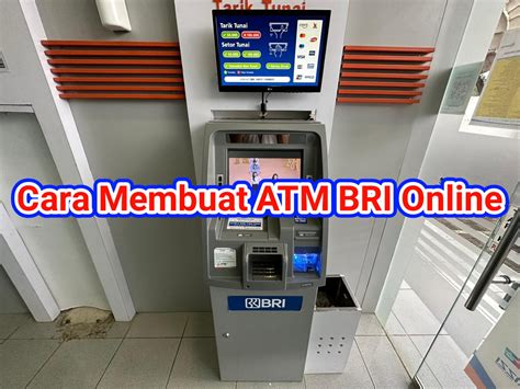 Cara Bikin ATM BRI Online, Praktis Banget!