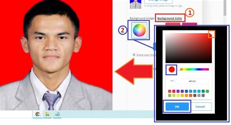 Cara Mudah Merubah Background Foto Menjadi Merah Dalam Hitungan Menit