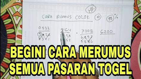 CARA MERUMUS TOGEL SEMUA PASARAN - RUMUS JITU SEMUA PASARAN TOGEL DIJAMIN KAYA RAYA