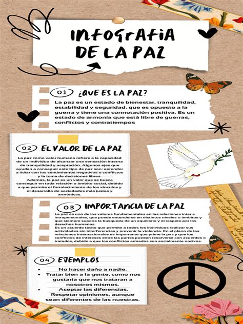 caracteristica sobre la paz