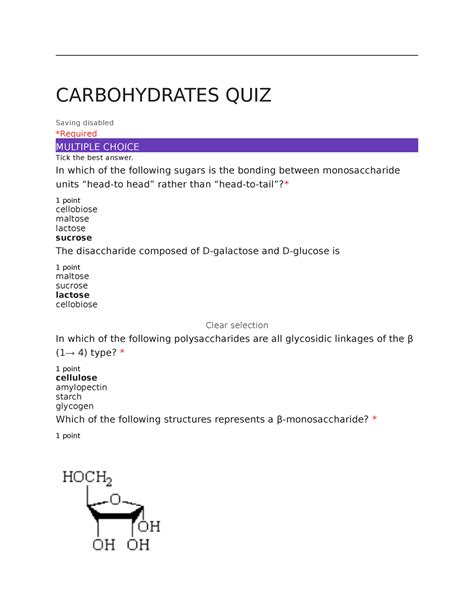 Carbohydrates Practice Problems Channels For Pearson Carbohydrates Worksheet Biology - Carbohydrates Worksheet Biology