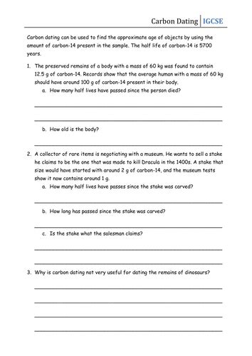 Carbon Dating Worksheet Middle School I Really Need Carbon Dating Worksheet - Carbon Dating Worksheet