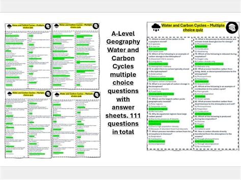 Read Carbon Cycle Multiple Choice Questions And Answers 