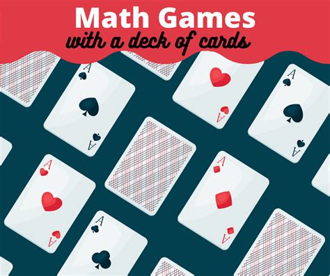 Card Games Math Engaged Deck Of Cards Math - Deck Of Cards Math