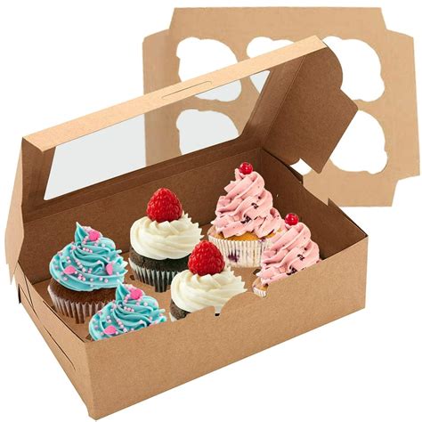 Cardboard Boxes For Cupcakes