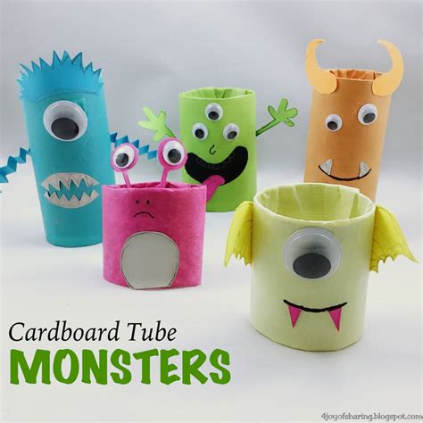 Cardboard Roll Monster Craft Our Kid Things Cut Out Eyes Printable - Cut Out Eyes Printable