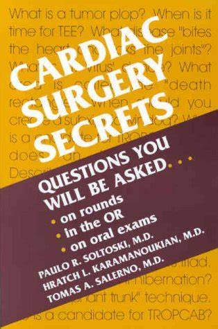 cardiac surgery secrets