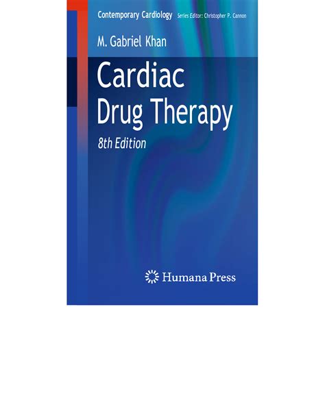 Read Online Cardiac Drug Therapy 8Th Edition 