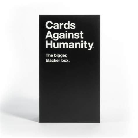 cards against humanity the bigger blacker box set With 7 …