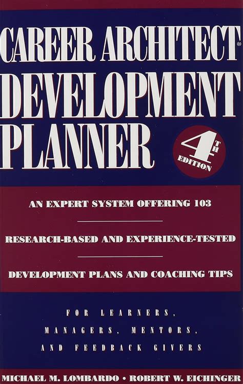 Career Architect Development Planner 4th Edition