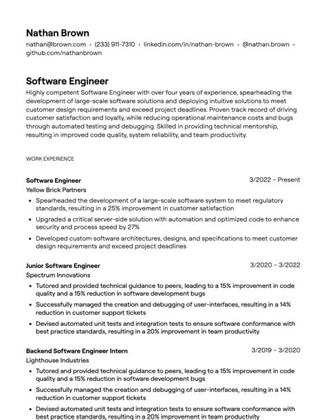 Full Download Career Aspirations Examples For Software Engineer 