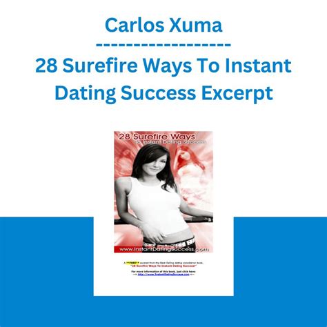 carlos xuma online dating tips