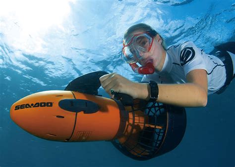 carmella santiago underwater scooter